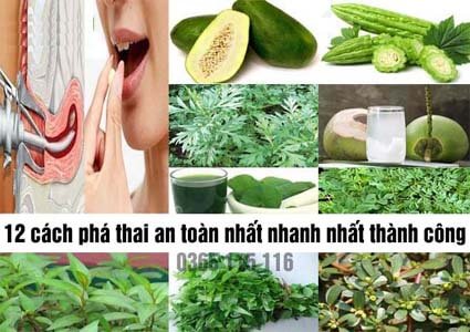 12 cách phá thai an toàn nhất nhanh nhất thành công tại nhà