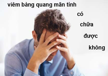 Bệnh viêm bàng quang mãn tính có chữa được không