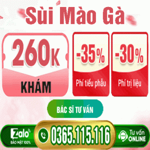 Chi phí chữa Sùi Mào Gà hết bao nhiêu tiền giá năm 2026