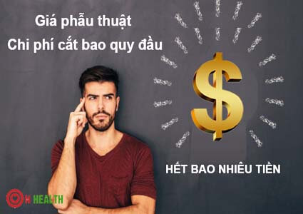 Giá phẫu thuật cắt bao quy đầu hết bao nhiêu tiền (bảng chi phí)