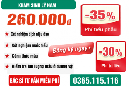 Chi phí chữa xuất tinh sớm hết bao nhiêu tiền giá năm 2026