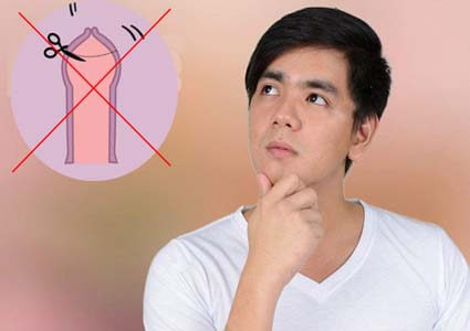 Không cắt bao quy đầu có làm giảm kích thước dương vật?