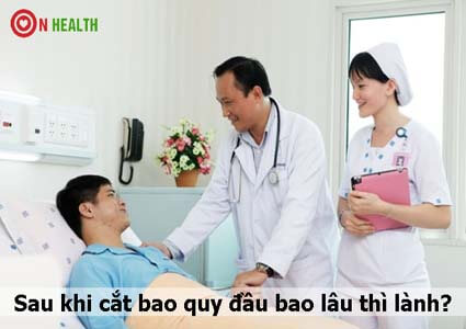 Sau khi cắt bao quy đầu bao lâu thì lành? Cách vệ sinh