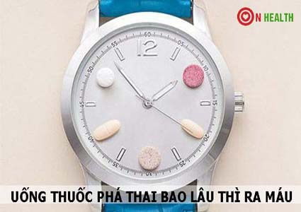 Uống thuốc phá thai bao lâu thì ra máu và có đau không