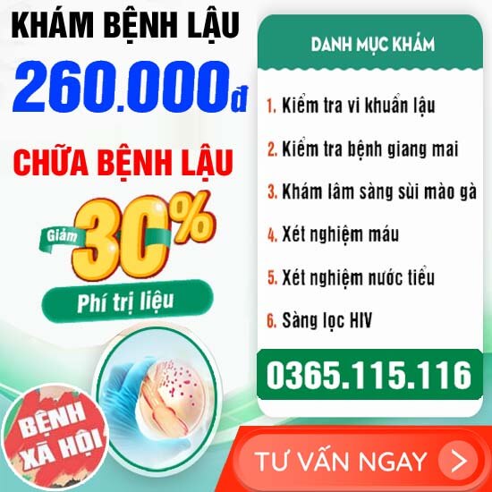 14 bệnh viện, phòng khám chữa bệnh lậu ở đâu Hà Nội tốt nhất