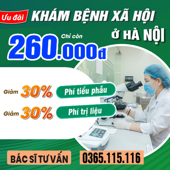 14 bệnh viện, phòng khám chữa bệnh lậu ở đâu Hà Nội tốt nhất