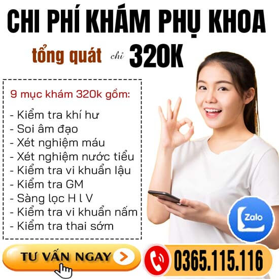 Chi phí khám phụ khoa bao nhiêu tiền? Bảng giá năm 2025