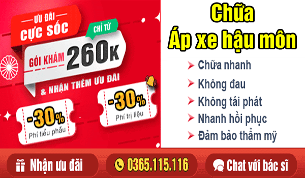 10 địa chỉ khám chữa áp xe hậu môn ở đâu Hà Nội tốt nhất