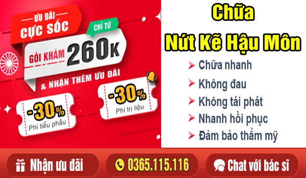 10 địa chỉ điều trị nứt kẽ hậu môn ở đâu Hà Nội tốt nhất