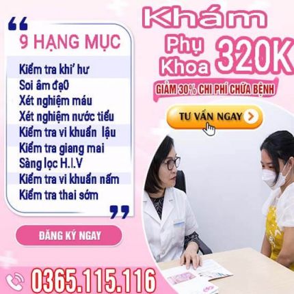 Chi phí khám phụ khoa hết bao nhiêu tiền Bảng giá 2025