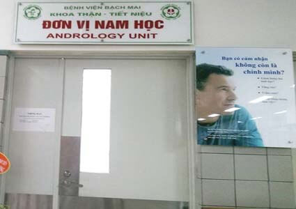 Đơn vị nam học bệnh viện Bạch Mai
